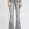 Ichi IHTWIGGY FLAIRED HIGH WAIST Jeans