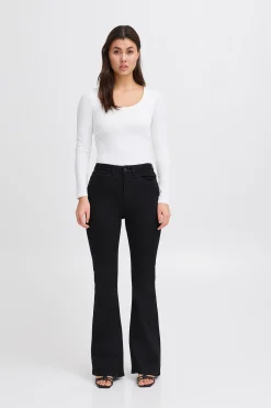 Ichi IHTWIGGY FLAIRED HIGH WAIST Jeans