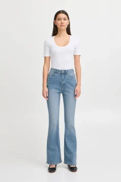 Ichi IHTWIGGY FLAIRED HIGH WAIST Jeans