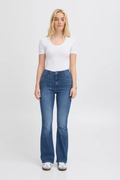 Ichi IHTWIGGY FLAIRED HIGH WAIST Jeans
